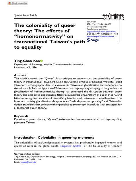 Understanding Homonormativity in Queer Theory