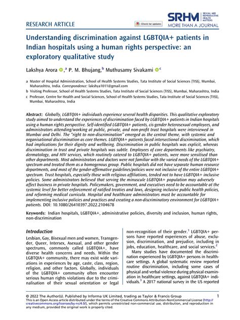 Understanding LGBTQIA Discrimination