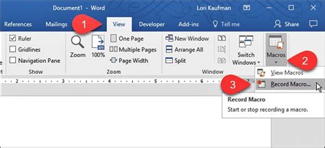 Understanding Macros in Microsoft Word