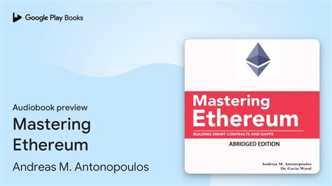 Understanding Mastering Ethereum and Antonopoulos' Contributions