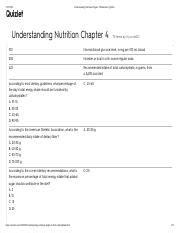 Understanding Nutrition Chapter 4 Flashcards Quizlet