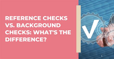 Understanding Reference Checks vs. Background Checks
