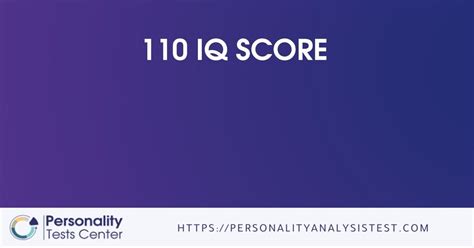 Understanding a 110 IQ Score