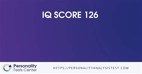 Understanding a 126 IQ Score