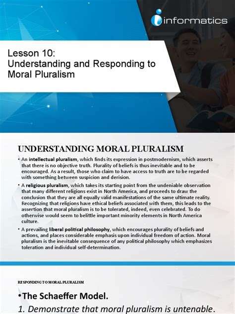 Understanding and Responding to Moral Pluralism - Wheaton …