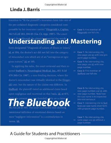 Understanding and mastering the bluebook a guide for students and practitioners. - Hija de la revolución y otras narraciones..