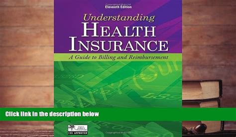 Understanding health insurance a guide to billing and reimbursement 10th edition. - Larves et nymphes aquatiques des insectes d'europe.