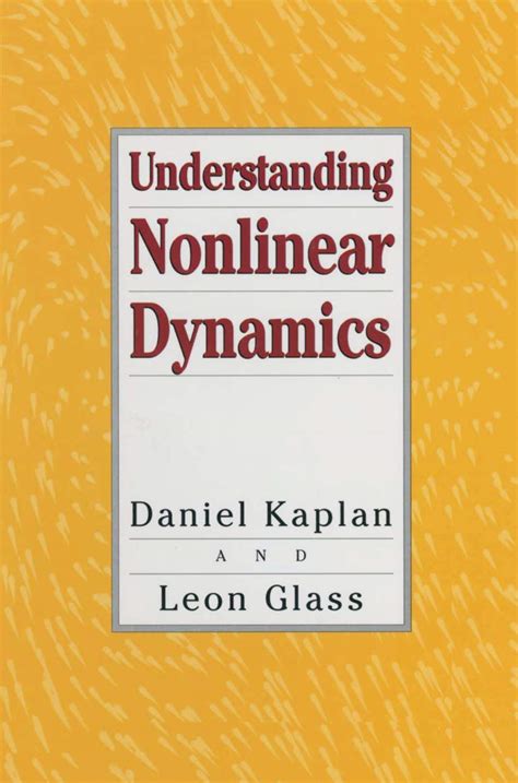Understanding nonlinear dynamics textbooks in mathematical sciences. - Parti del motore per cilindro mwmdeutz tbd 234 681216.