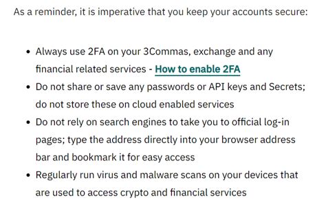 Understanding the 3Commas Security Alert and FTX's Response