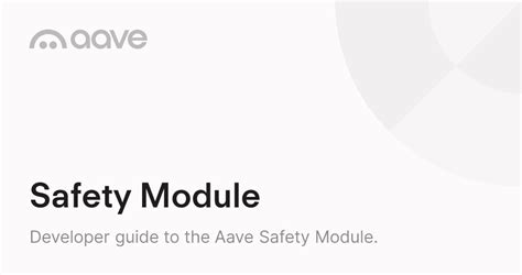 Understanding the Aave Safety Module