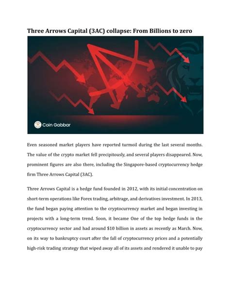 Understanding the Context: The Collapse of Three Arrows Capital