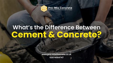 Understanding the Difference Between Cement and… Specify Concrete