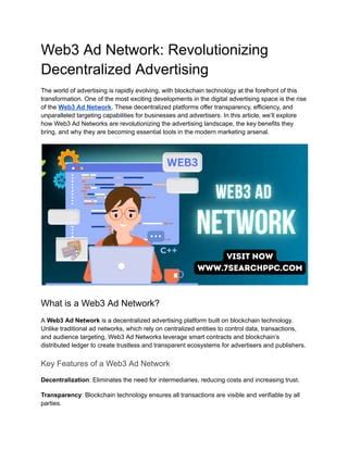 Understanding the Need for Decentralization in Digital Advertising