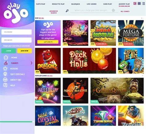 Ojo casino canada game providers