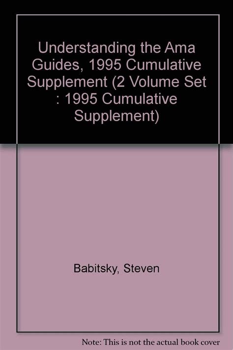 Understanding the ama guides 1995 cumulative supplement 2 volume set. - 2006 manuale del proprietario di colt mitsubishi.