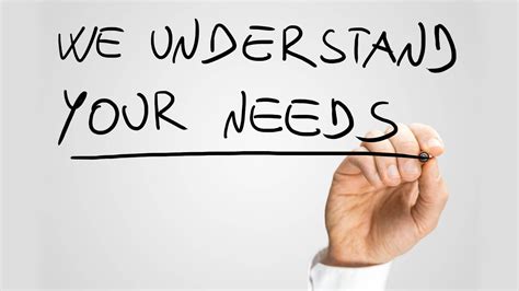 Understanding the needs. Things To Know About Understanding the needs. 