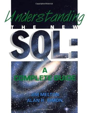 Understanding the new sql a complete guide. - Molecular cell biology solutions manual 2.