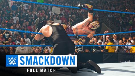 Undertaker vs. Rey Mysterio — World Heavyweight Title Match: SmackDown. 