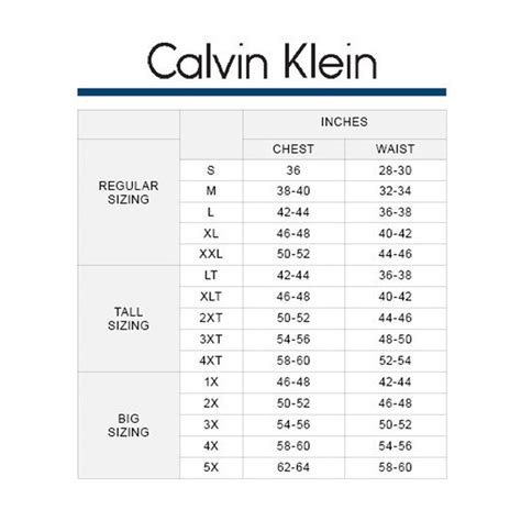 Underwear size chart calvin klein. 20 - 21 inch. 51 - 53 cm. 33 - 42 lb. 15 - 19 kg. S. 6 - 7 years. 22 - 23 inch. 56 - 58 cm. 43 - 58 lb. 