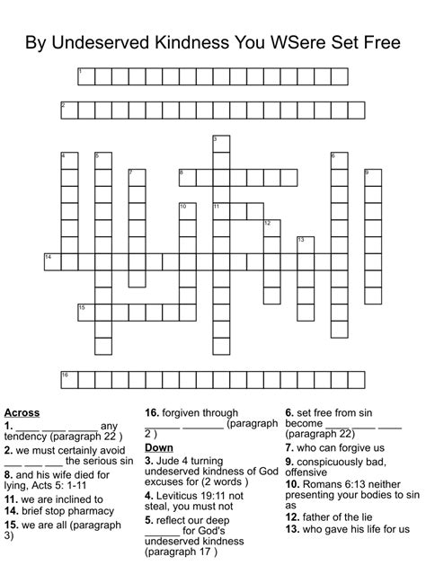Undeserved notoriety crossword. Undeserved notoriety -- Find potential answers to this crossword clue at crosswordnexus.com 