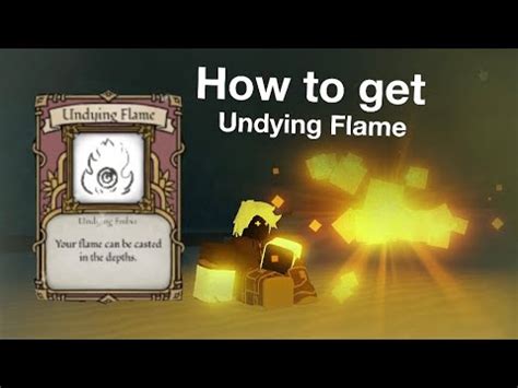Undying flame deepwoken. Sorry this video took a while to get out, I was hoping I could get back the "content creator" role in the deepwoken discord server before I uploaded this, bu... 