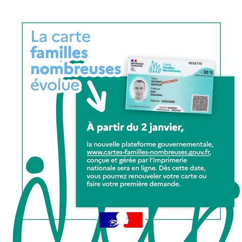 Une nouvelle carte familles nombreuses en 2024 Gouvernement.fr