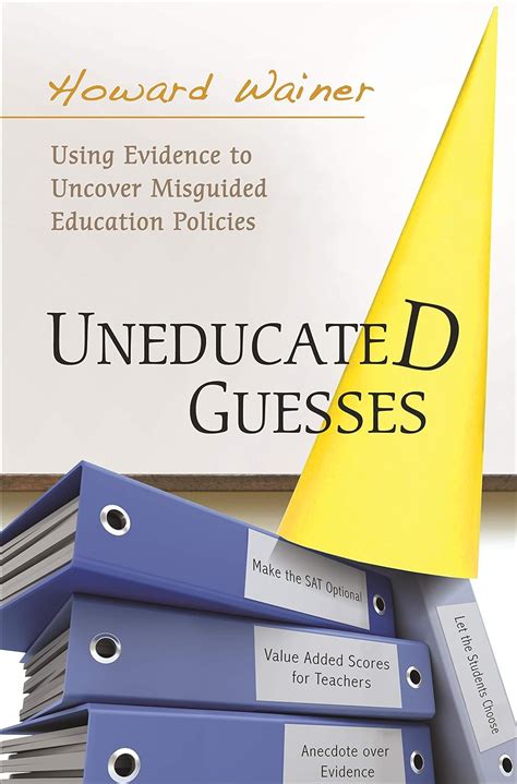 Uneducated guesses using evidence to uncover misguided education policies by wainer howard 2011. - Volvo penta cobra sx service manual.