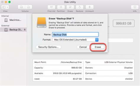 Unerase External Drive after Disk Utility Operation