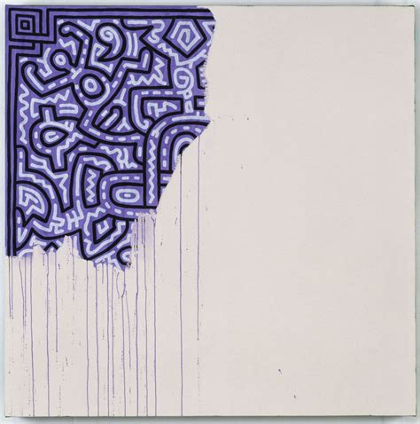 Unfinished painting keith haring. by Keith Robinson 