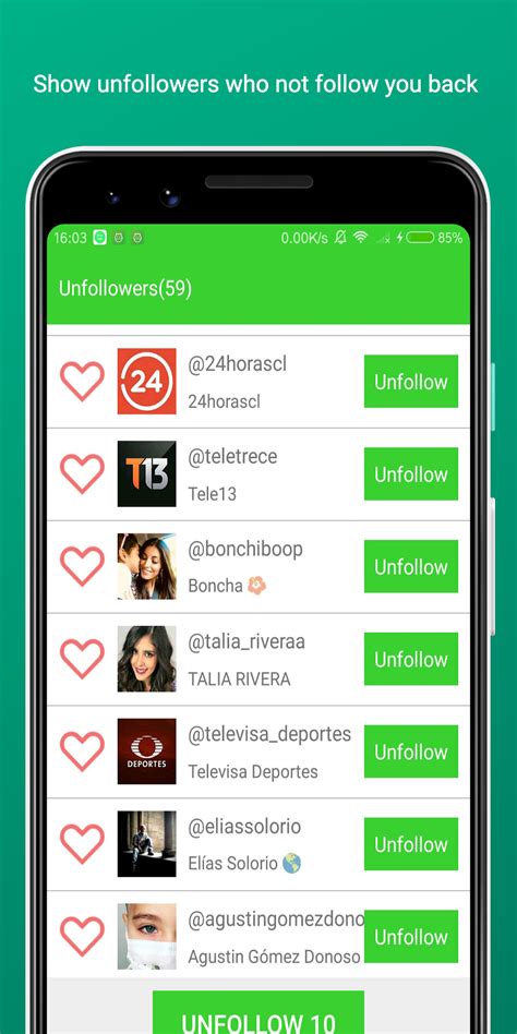 Unfollow and Follow users APK Download for Android 