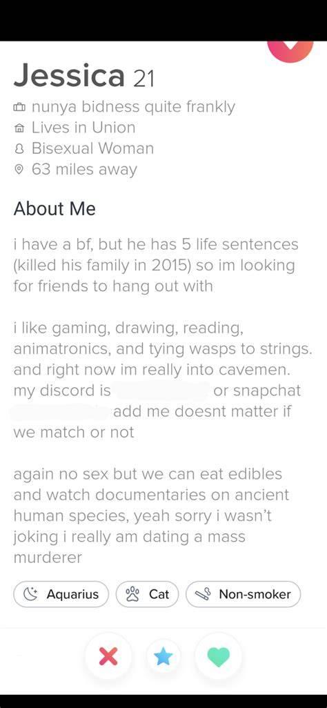 Unhinged tinder openers.  That is, until he sent you the most unhinged opening l...