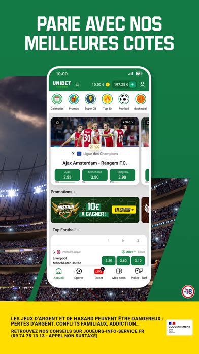 Unibet Application