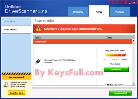 Uniblue DriverScanner 7.7.2 Crack 2023 With Serial Key 
