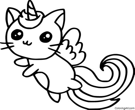 Unicat Coloring Pages