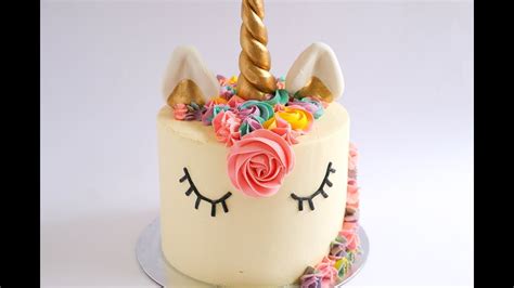 Unicorn Cake Tutorial- Rosie