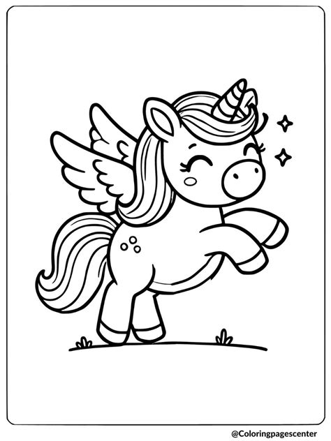 Unicorn Coloring Prin