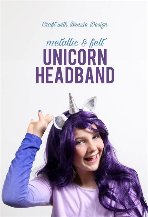 Unicorn Headband Tutorial Benzie Design