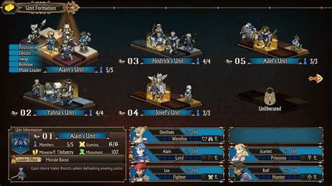 Unicorn Overlord Unit Build Guide Games Fuze