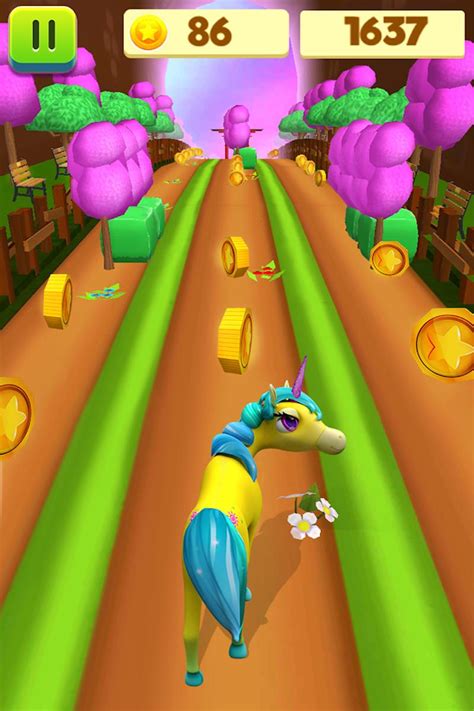 Unicorn Run Pony Running Games APK Download for Android 