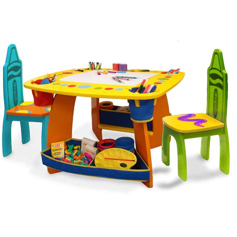 Unicorn Toddler Table and Chair Set, Children Table Set with