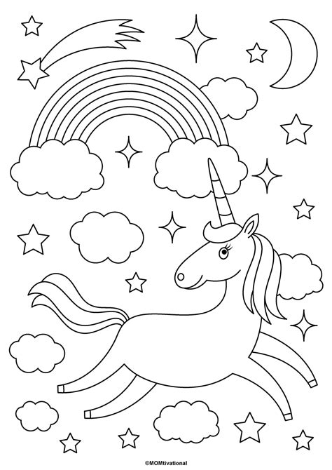 Here’s how to use these unicorn coloring sheets: Scroll down and find the page you want. Click on any of the photos below, or on the text links above them. A printable pdf file will open in a new window. Print the pdf on 8.5 inch by 11 inch, letter sized paper. Color your pages and enjoy!