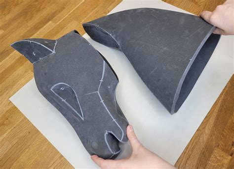 Unicorn head prop pattern and tutorial Pretzl Cosplay