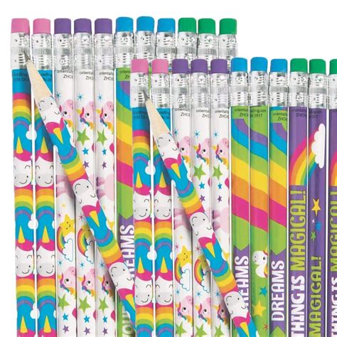 Inkjoy Glitter Personalized Pens, Refillable Gel Pens, Unicorn
