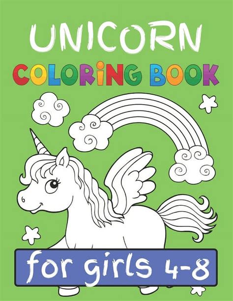 Download Unicorn Coloring Books For Girls Featuring Various Unicorn Designs Filled With Stress Relieving Patterns Horses Coloring Books For Girls By Brett D Ureno