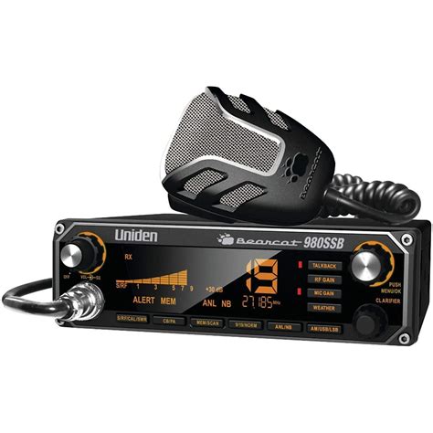 Uniden Bearcat 980 40-Channel SSB CB Radio with 7-Color …