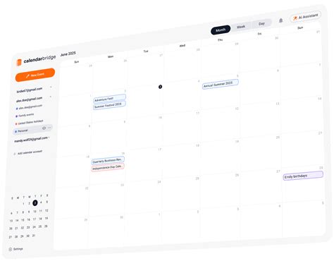 Unified Calendar App