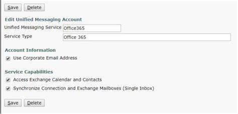 Unified messaging office 365 unity connection.  Jan 18, 2020 · Hello ,...