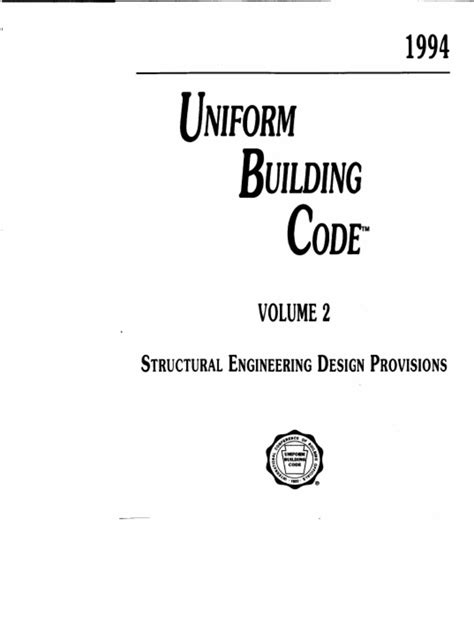 Uniform Building Code Building Code United States Code
