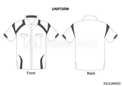 Uniform Template Vector at Collection of Uniform