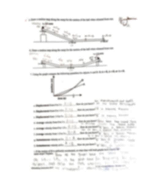 Uniformly Accelerated Motion Model Worksheet 1 prntbl